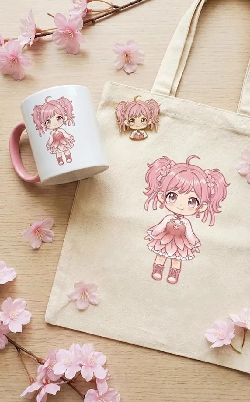 Pink Twintail IP Merchandise image 4.