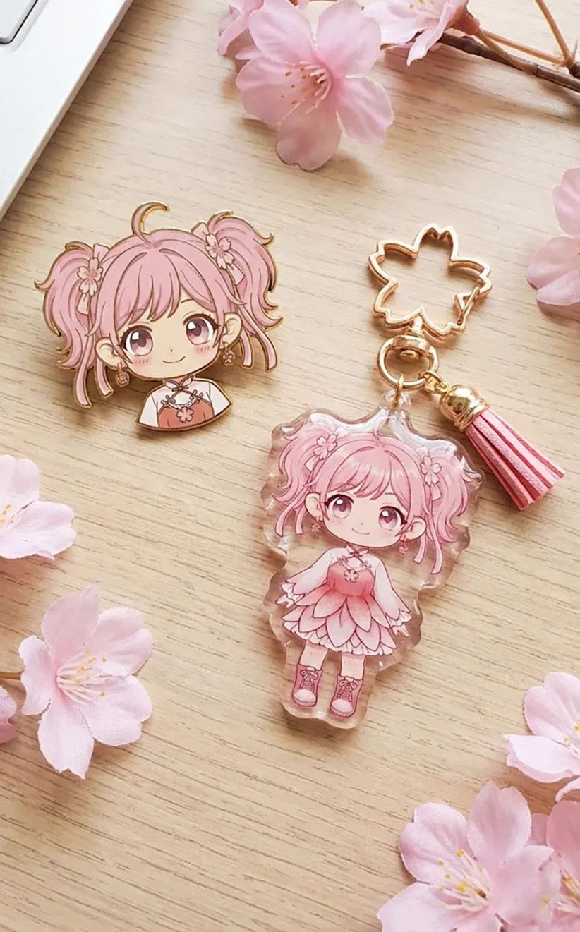 Pink Twintail IP Merchandise image 6.